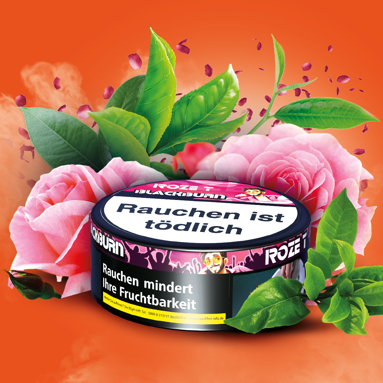 BlackBurn Tobacco 100g - Roze T