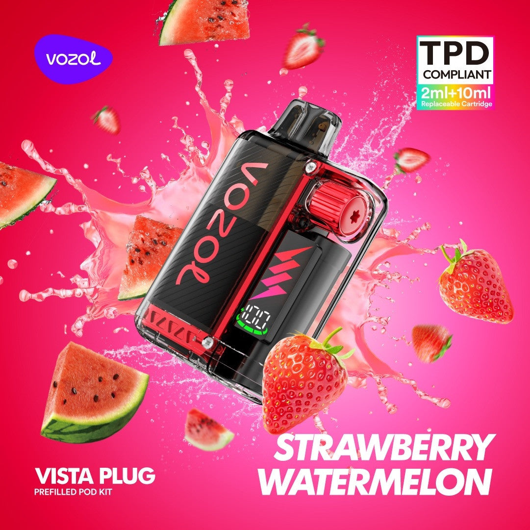 Vozol Vista Plug Starterkit 15000 Züge - Strawberry Watermelon