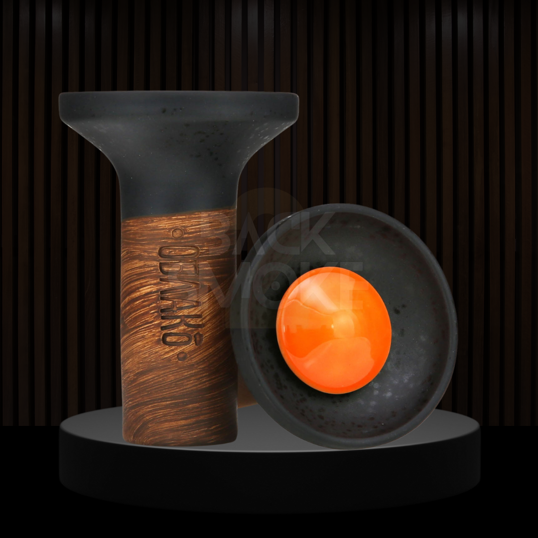 Oblako - Flow Phunnel - Orange On Black Matte