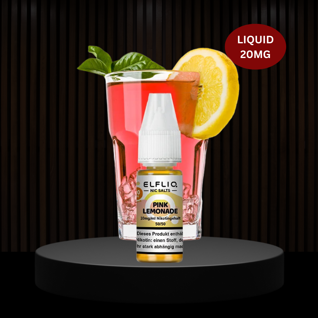 Elfbar Liquid 10ml - 20mg - Pink Lemonade