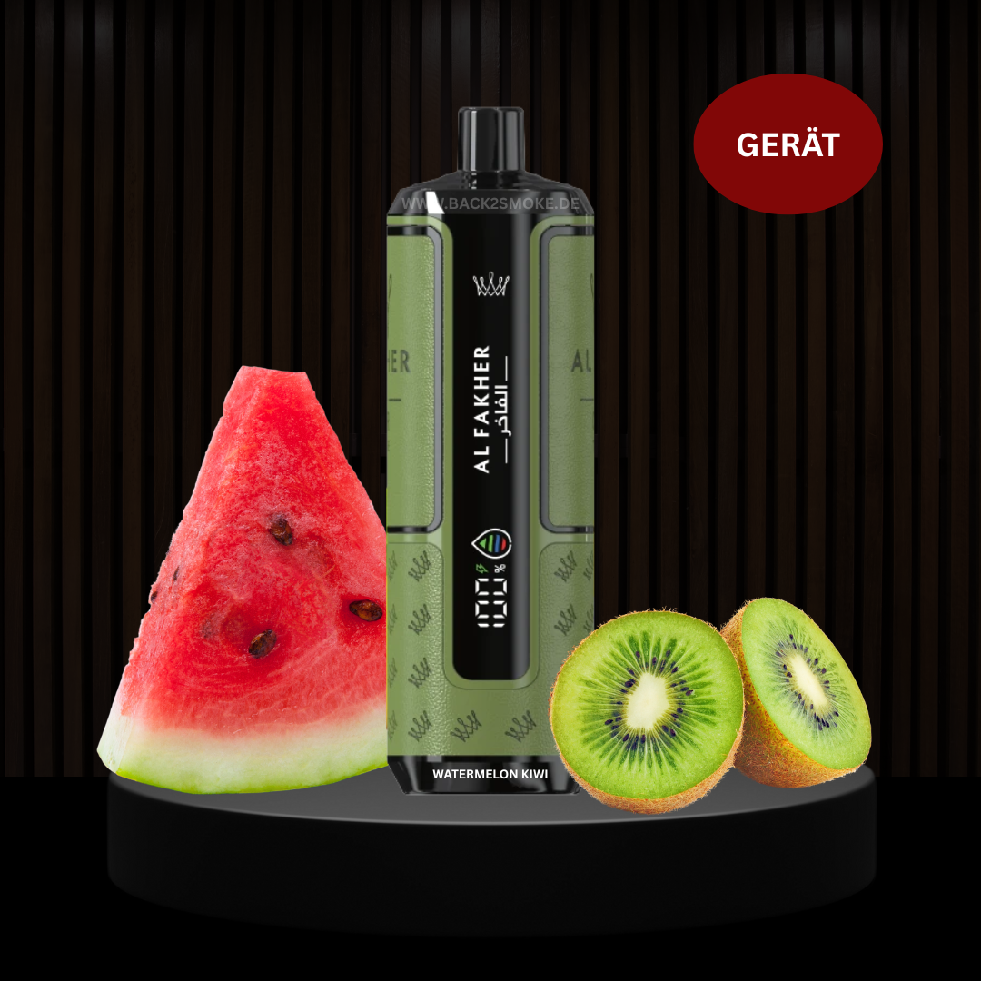 Al Fakher Hypermax 20.000 Züge Akku - Watermelon Kiwi