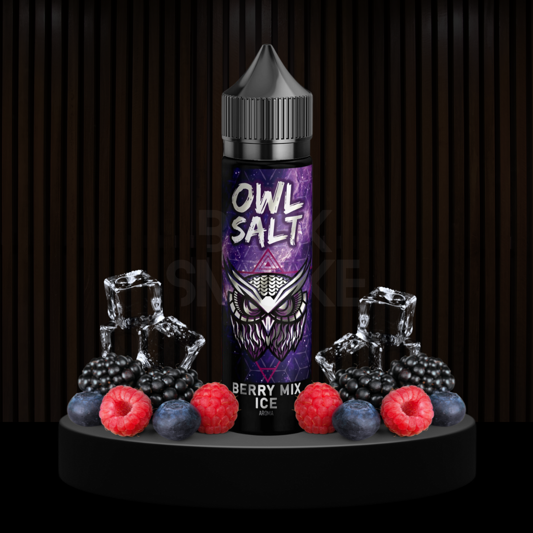 OWL Salt Longfill | Berry Mix Ice Aroma | 10 ml in 60 ml