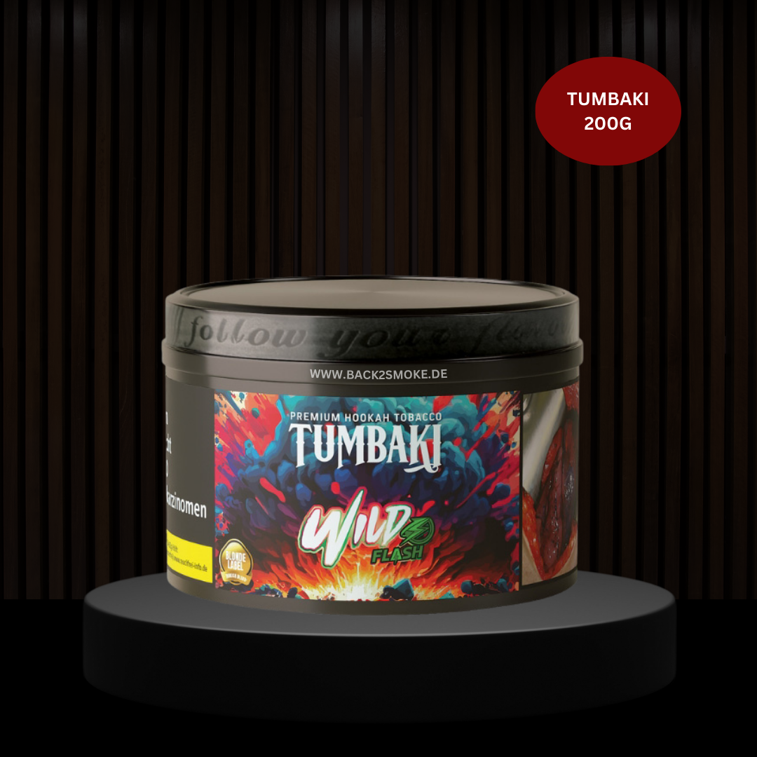 Tumbaki Tobacco 200g - Wild Flash