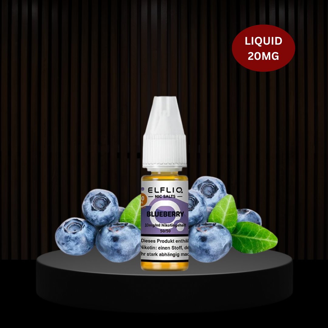 Elfbar Liquid 10ml - 20mg - Blueberry