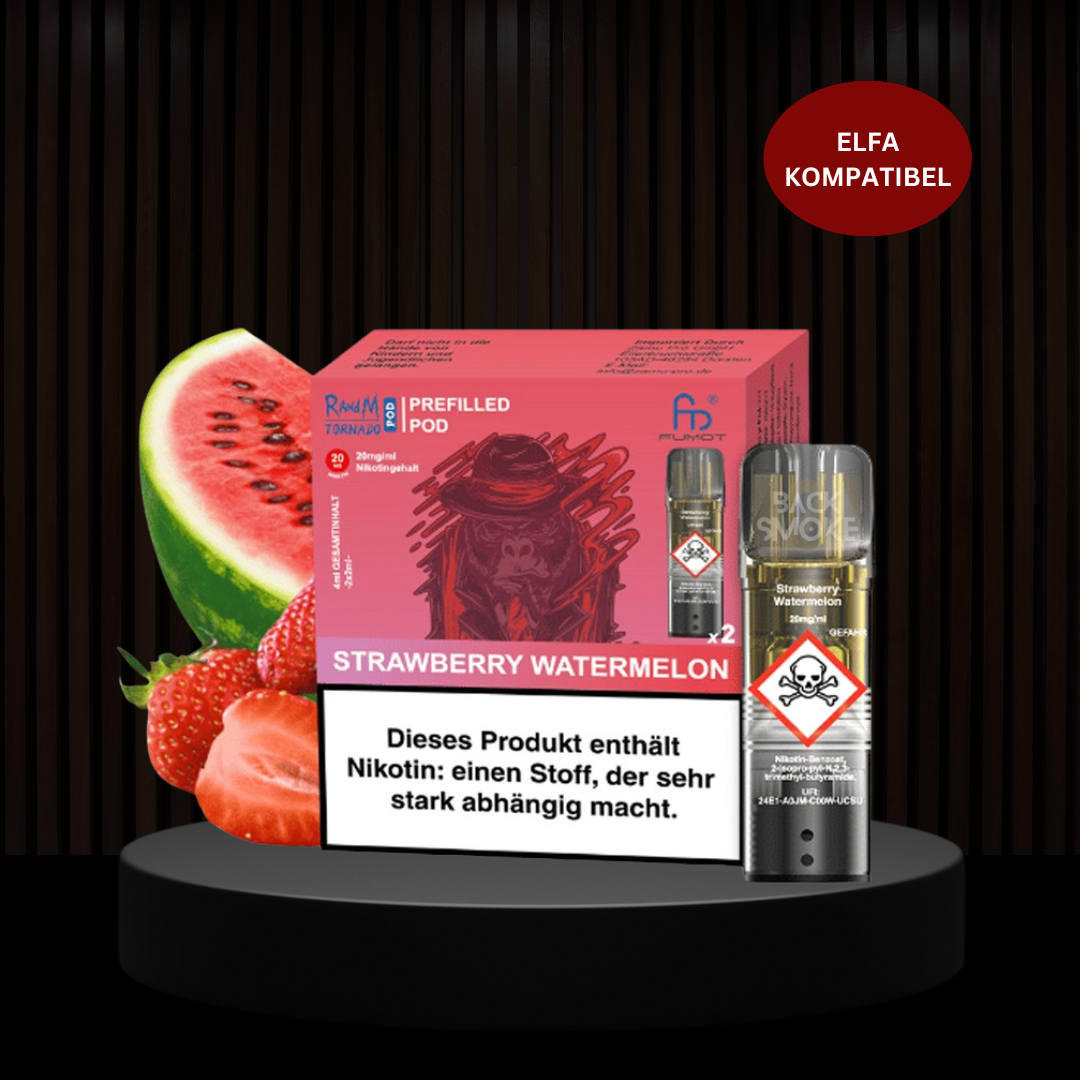 RandM Tornado Pods (2er) 20mg - Strawberry Watermelon