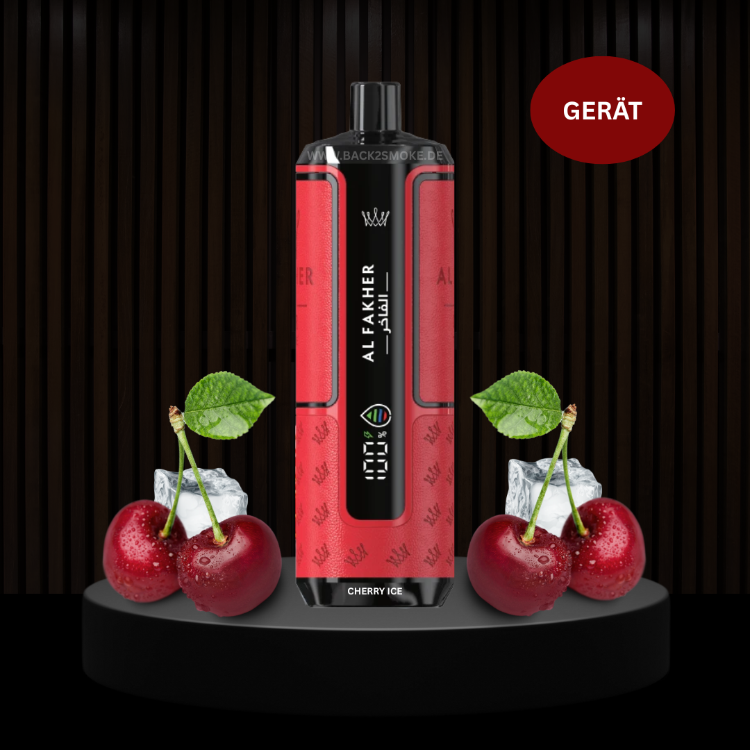 Al Fakher Hypermax 20.000 Züge Akku - Cherry Ice
