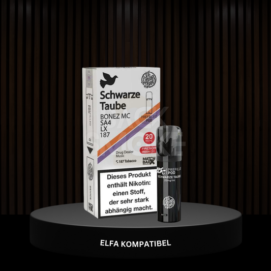 187 PODS Prefilled 20mg - Schwarze Traube