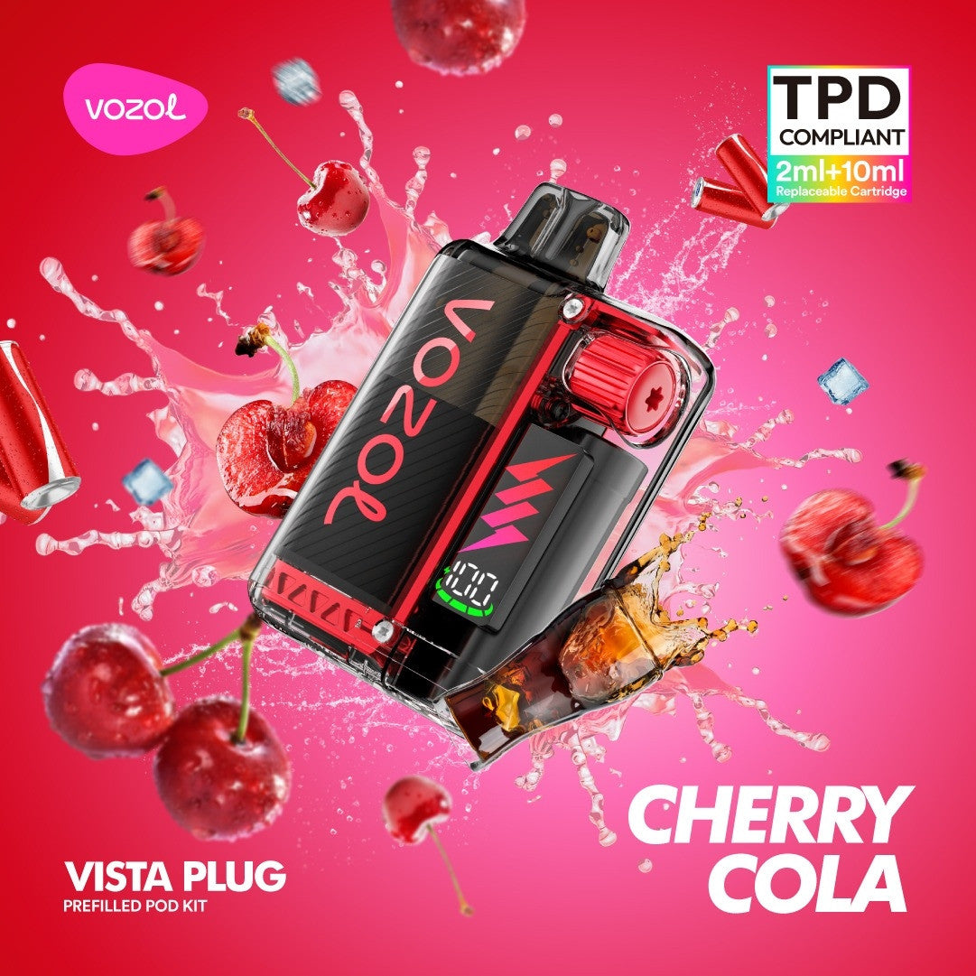 Vozol Vista Plug Starterkit 15000 Züge - Cherry Cola