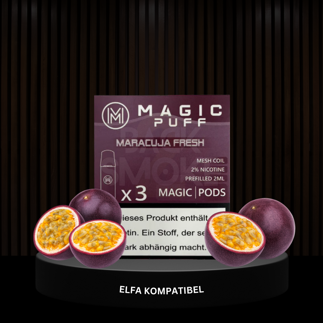 Magic Puff Pods (3er) 20mg - Maracuja Fresh