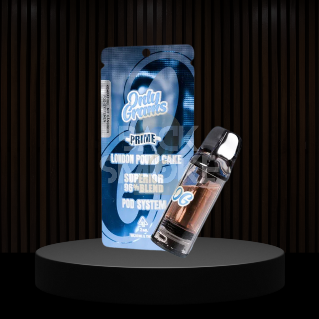 OnlyGrams® | 96% Superior Blend Pod 2ml | London Pound Cake