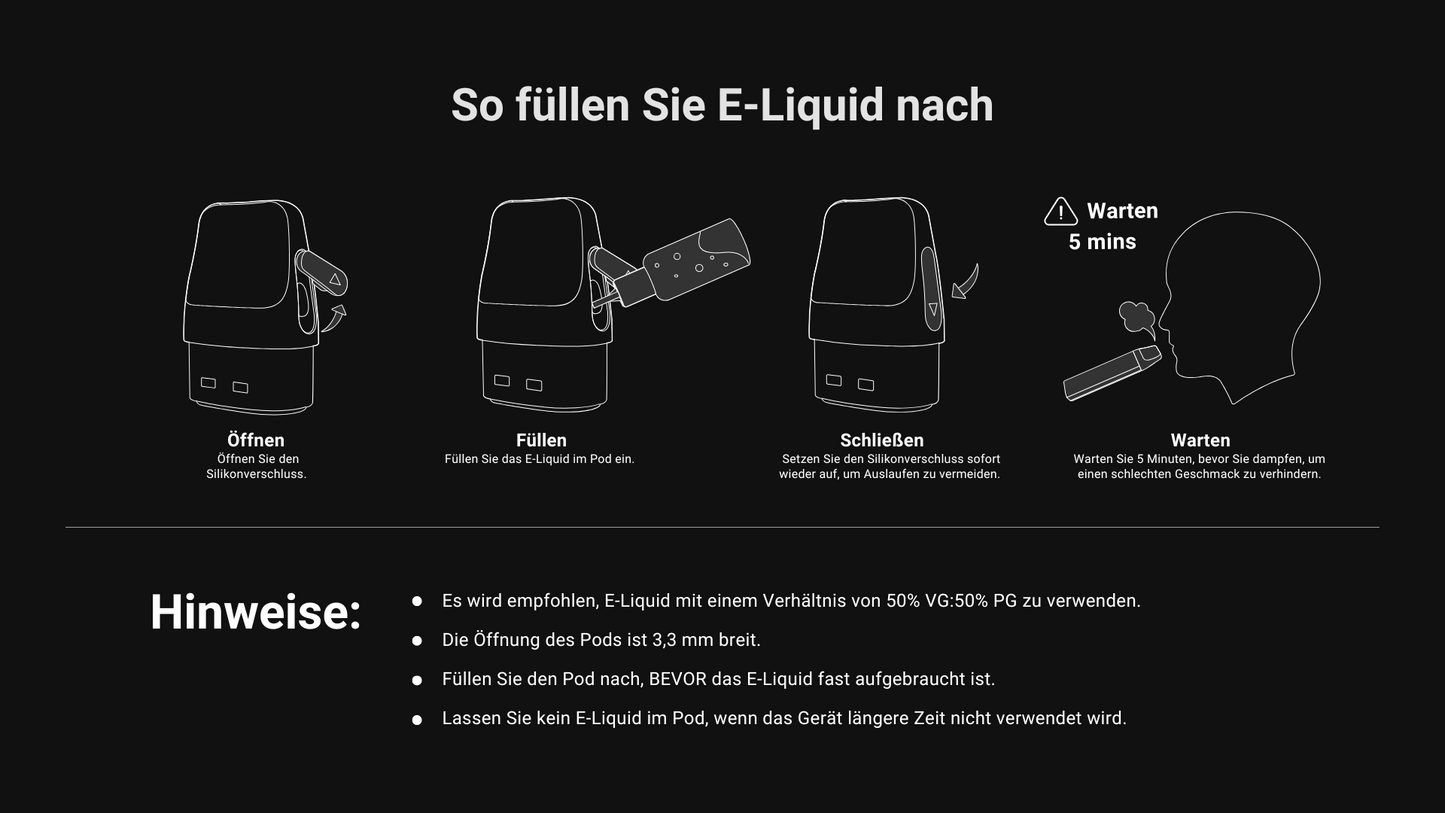 ELFBAR ELFX Pods - 3er Pack - 0,6 Ohm
