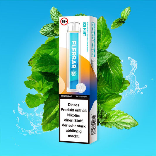 Flerbar 600 Einweg Vape 20mg - Ice Mint