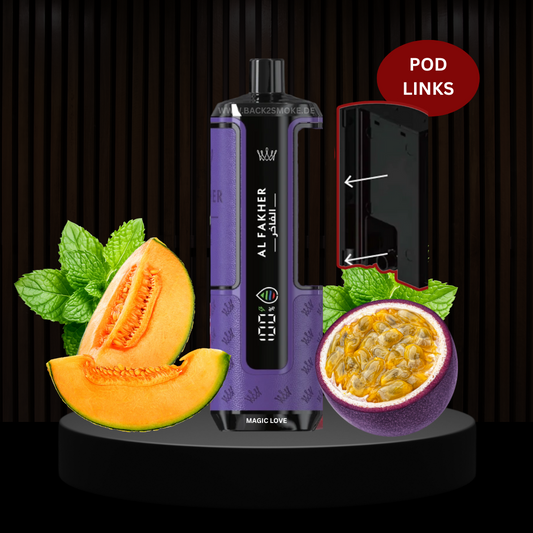 Al Fakher Hypermax 20.000 Züge Pod (Links) - Magic Love