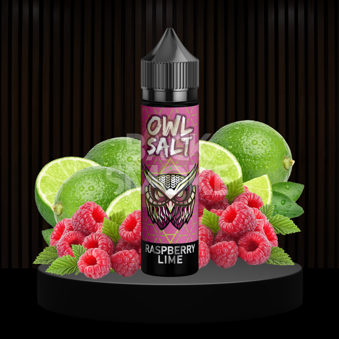 OWL Salt Longfill | Raspberry Lime Aroma | 10 ml in 60 ml