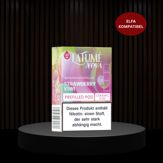 La Fume Nova Pods 600 Züge (2er Pack) 20mg - Strawberry Kiwi