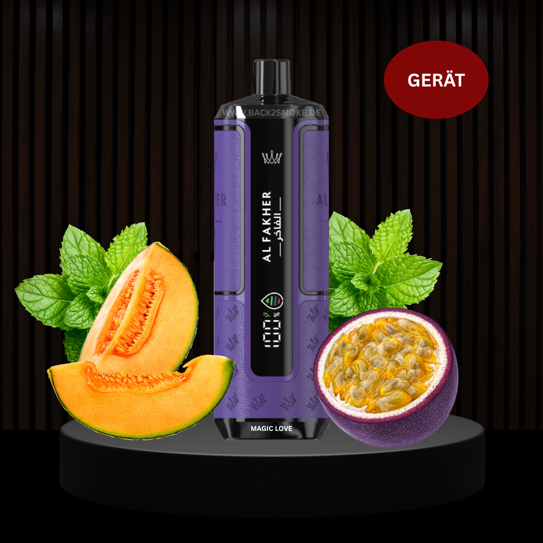 Al Fakher Hypermax 20.000 Züge Akku - Magic Love