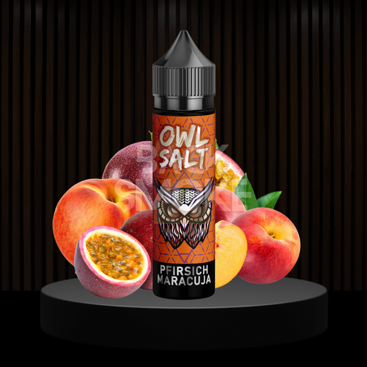 OWL Salt Longfill | Pfirsich Maracuja Aroma | 10 ml in 60 ml