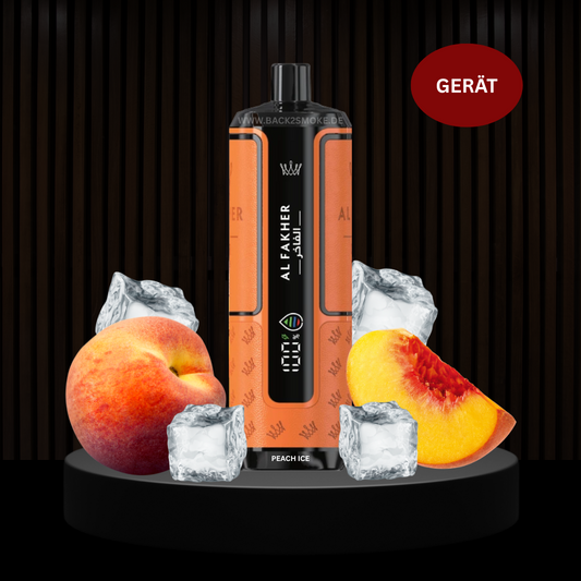 Al Fakher Hypermax 20.000 Züge Akku - Peach Ice