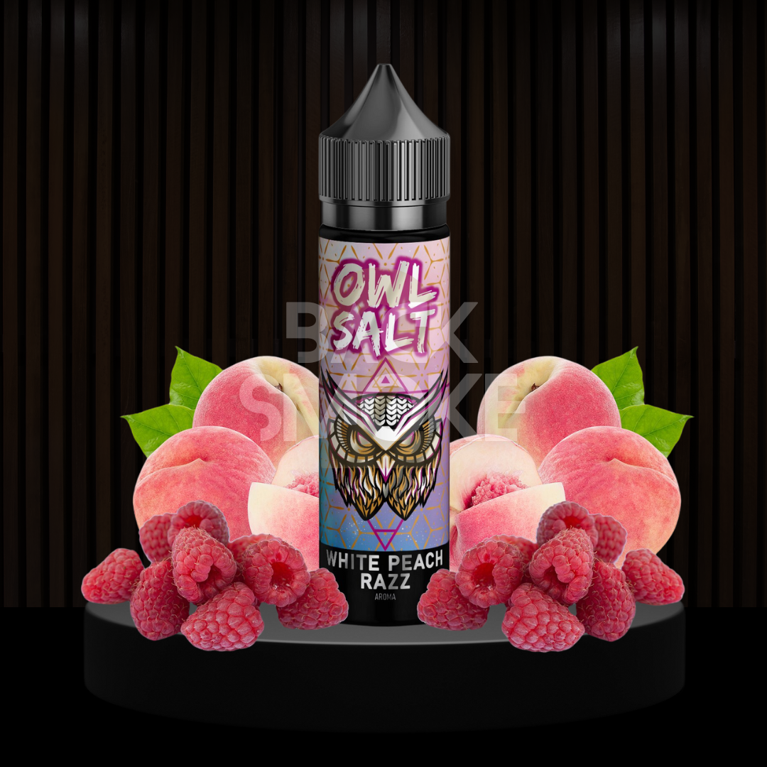 OWL Salt Longfill | White Peach Razz Aroma | 10 ml in 60 ml