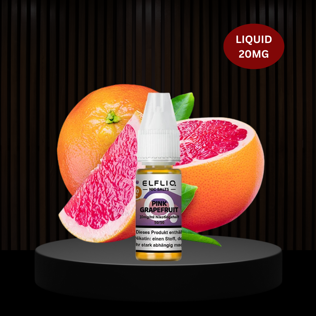 Elfbar Liquid 10ml - 20mg - Pink Grapefruit
