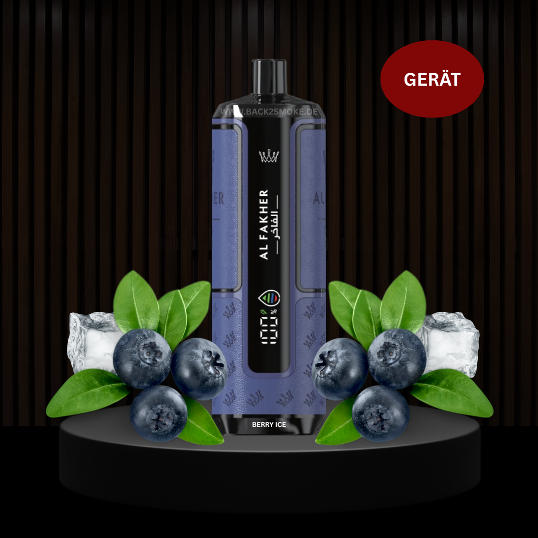 Al Fakher Hypermax 20.000 Züge Akku - Berry Ice
