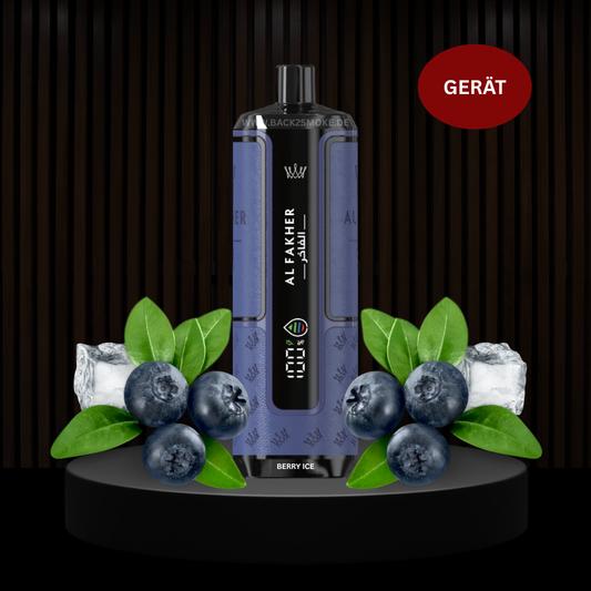 Al Fakher Hypermax 20.000 Züge Akku - Berry Ice