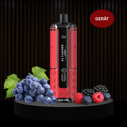 Al Fakher Hypermax 20.000 Züge Akku - Grape Berry