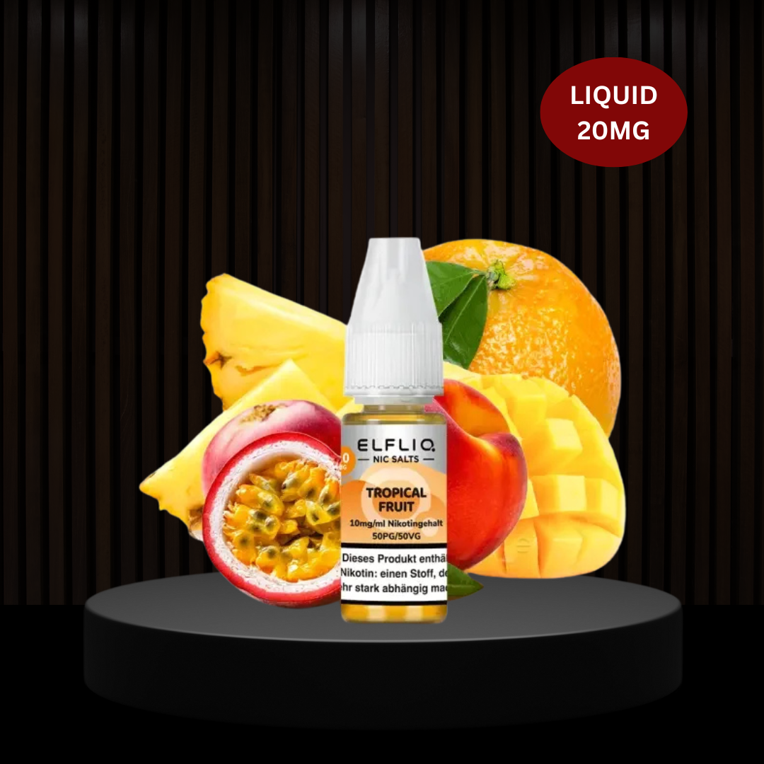 Elfbar Liquid 10ml - 20mg - Tropical Fruit