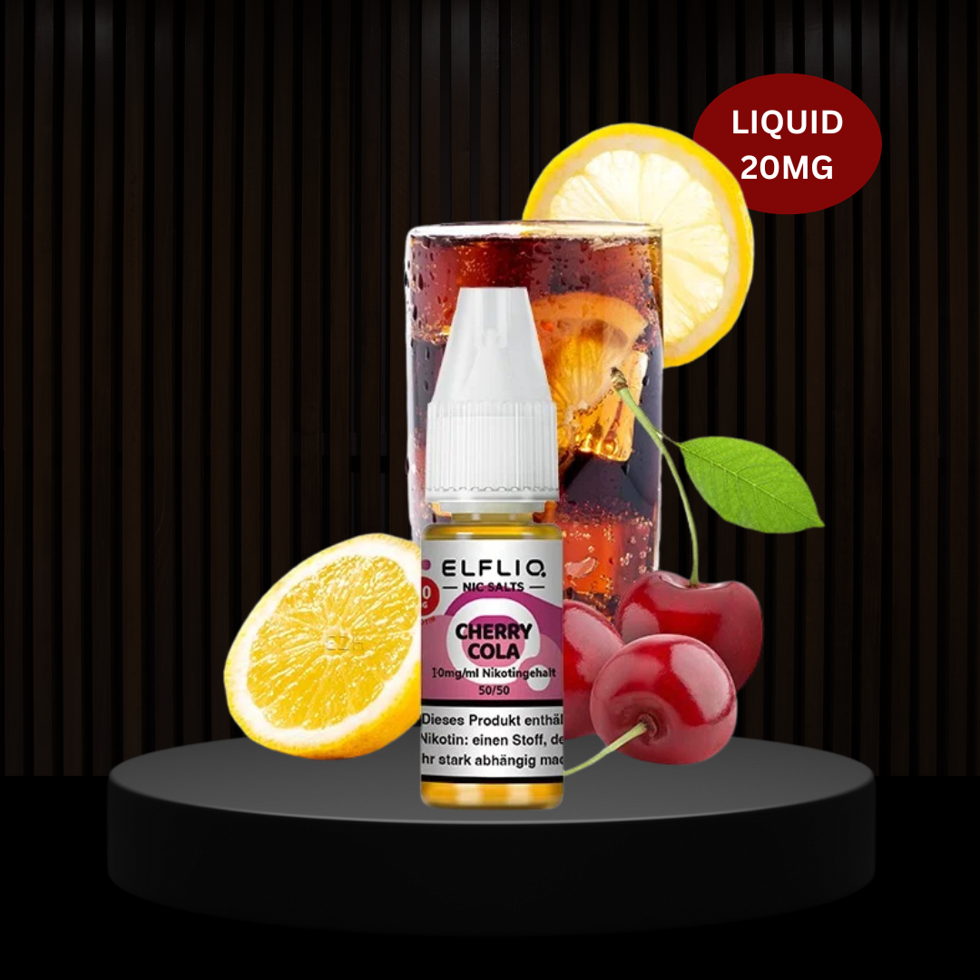 Elfbar Liquid 10ml - 20mg - Cherry Cola