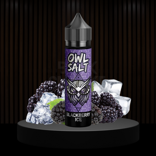 OWL Salt Longfill | Blackberry Ice | 10 ml in 60 ml