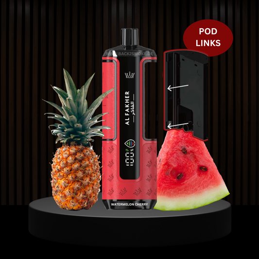 Al Fakher Hypermax 20.000 Züge Pod (Links) - Watermelon Pineapple
