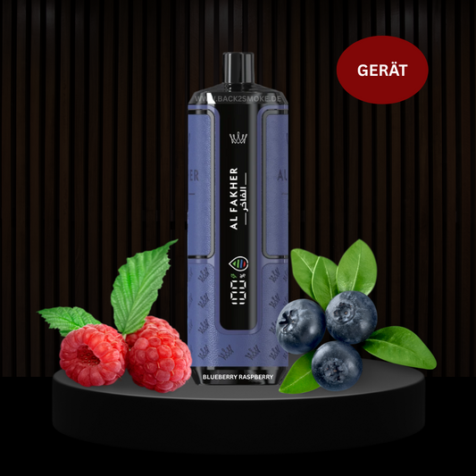 Al Fakher Hypermax 20.000 Züge Akku - Blueberry Raspberry