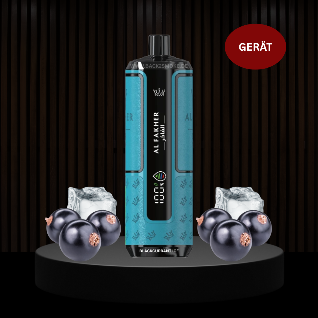 Al Fakher Hypermax 20.000 Züge Akku - Blackcurrant Ice
