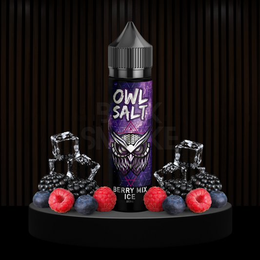 OWL Salt Longfill | Berry Mix Ice Aroma | 10 ml in 60 ml