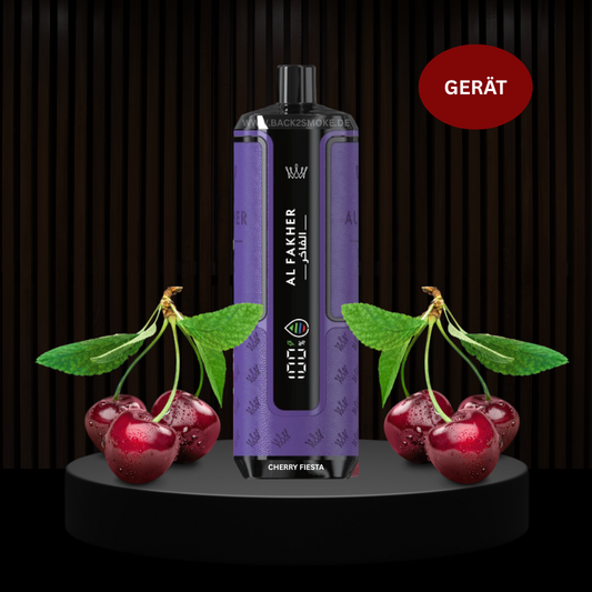 Al Fakher Hypermax 20.000 Züge Akku - Cherry Fiesta