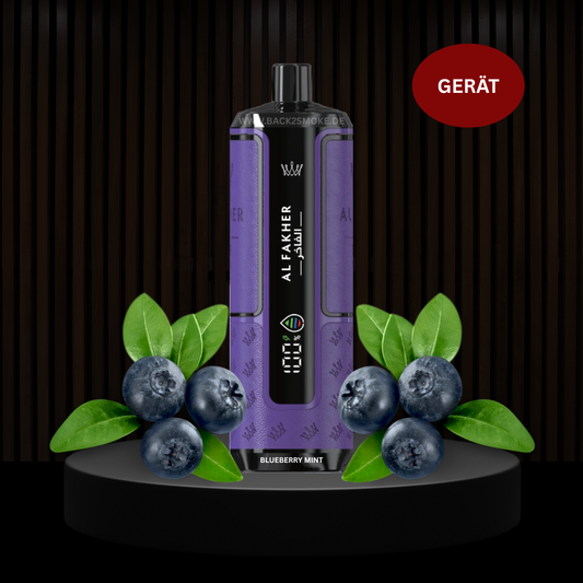Al Fakher Hypermax 20.000 Züge Akku - Blueberry Mint