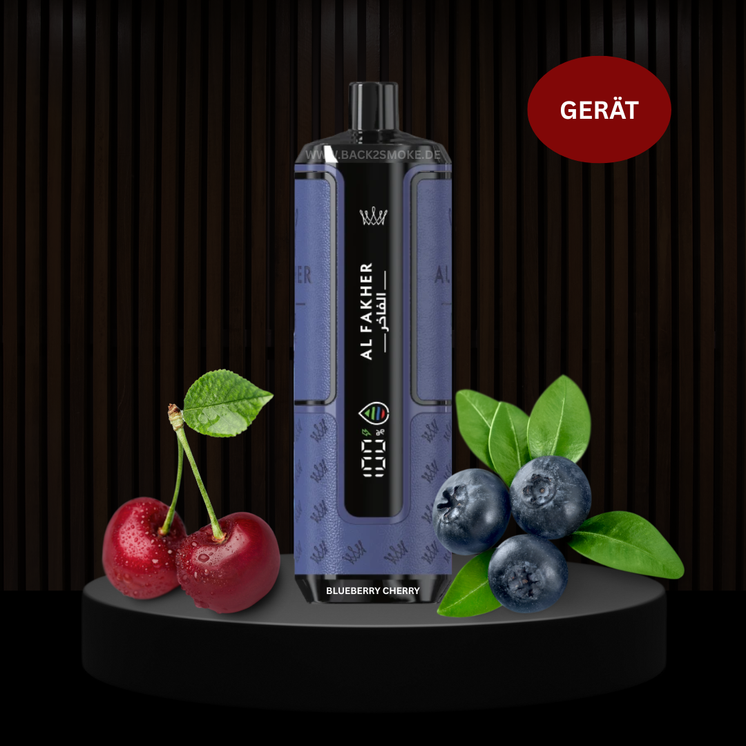 Al Fakher Hypermax 20.000 Züge Akku - Blueberry Cherry