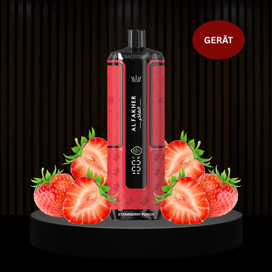 Al Fakher Hypermax 20.000 Züge Akku - Strawberry Punch